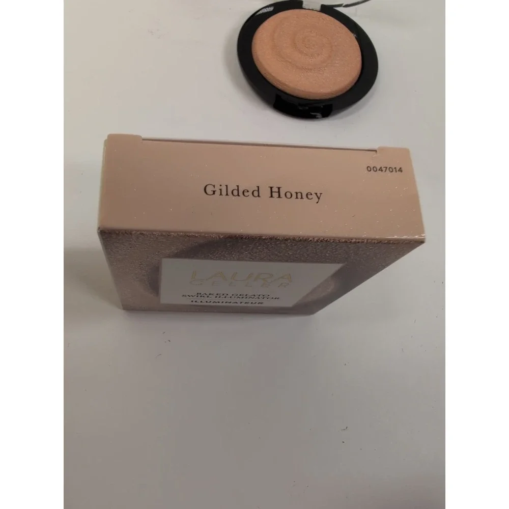 LAURA GELLER‎ BAKED GELATO SWIRL ILLUMINATOR GILDED HONEY  .16 oz NEW